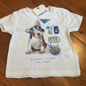 Mayoral “Sushi Time” t-shirt (6 months)!